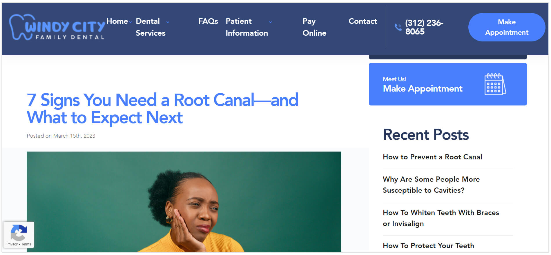 Root canal blog post